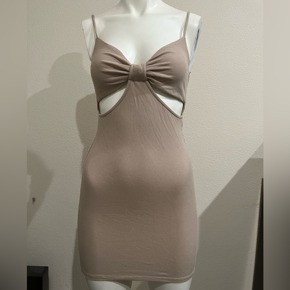Elodie Nude Tank Top Dress